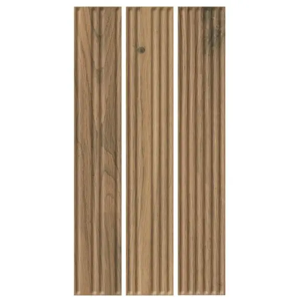 Paradyż Classica Carrizo Wood Elewacja Struktura Stripes Mix Mat 40,0x6,6
