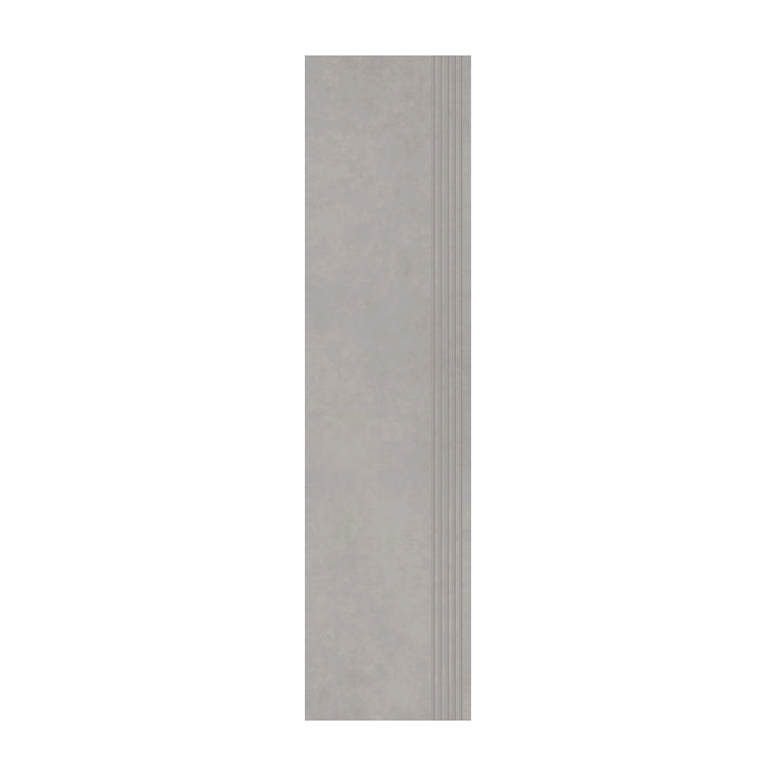 Paradyż Intero Silver Stopnica Prosta Nacinana Mat. 29,8x119,8
