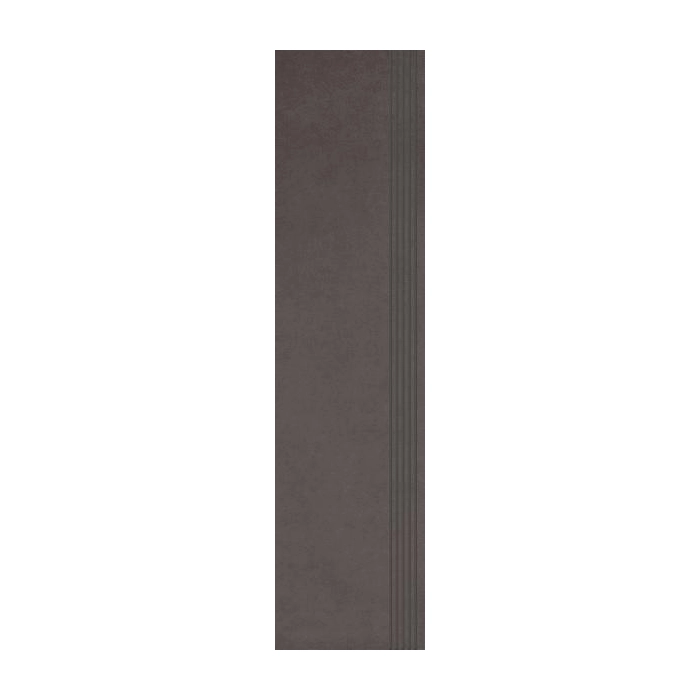 Paradyż Intero Nero Stopnica Prosta Nacinana Mat. 29,8x119,8