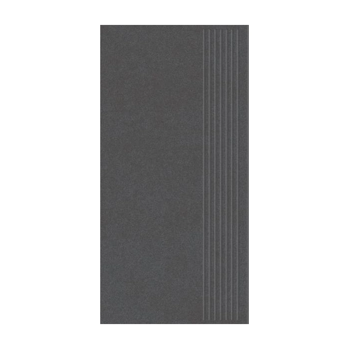Paradyż Archicross Base Black Stopnica Prasowana Mat. 29,8x59,8