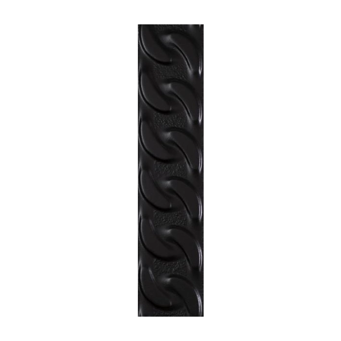 Paradyż Fashion Spirit Black Listwa Struktura Mat 9x39,8