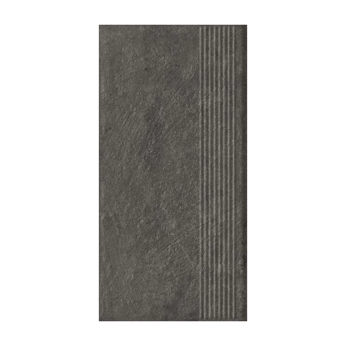 Paradyż Carrizo Basalt Stopnica Prosta Struktura Mat 30,0x60,0
