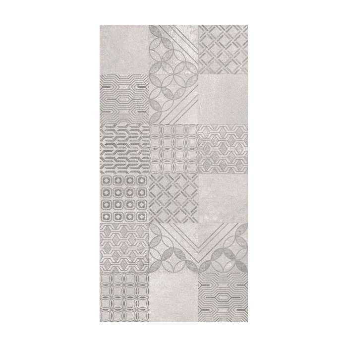 Paradyż Harmony Grys Ściana Patchwork 30x60