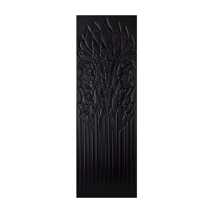 Paradyż Cold Crown Black Ściana Struktura Rekt. 39,8x119,8