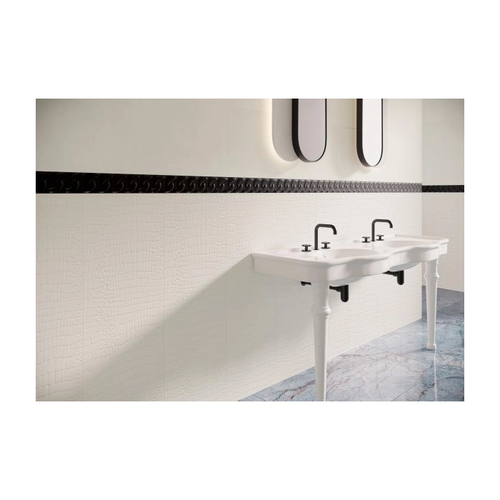 Paradyż Fashion Spirit Black Listwa Struktura Mat 4,5x39,8