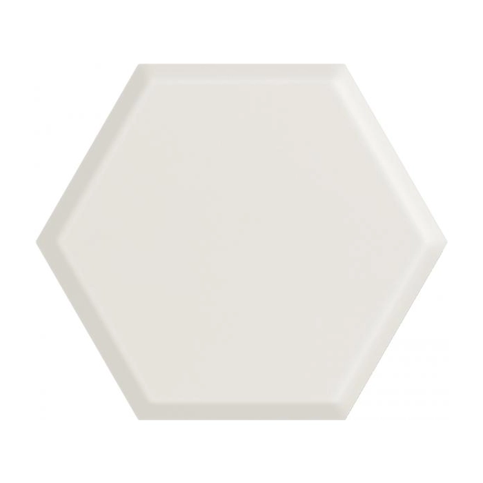 Paradyż Woodskin Bianco Heksagon Struktura A Ściana 19,8x17,1