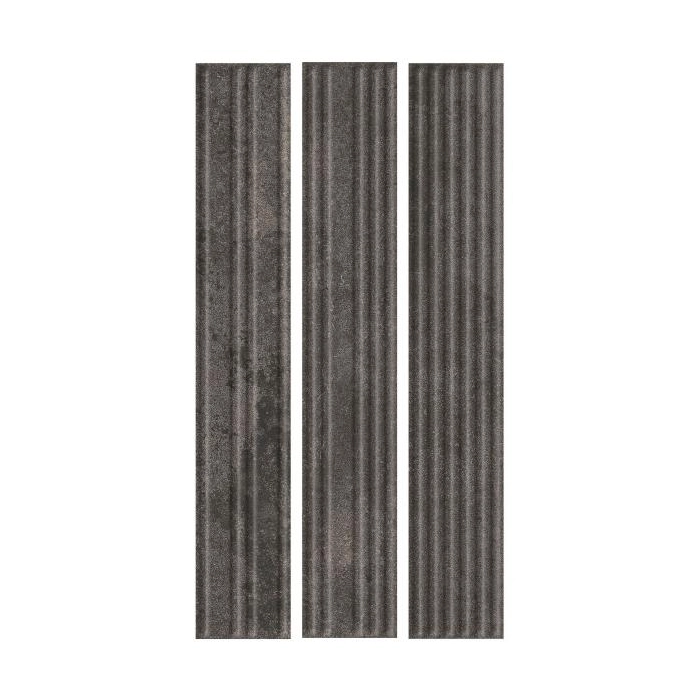 Paradyż Carrizo Basalt Elewacja Struktura Stripes Mix Mat 40,0x6,6