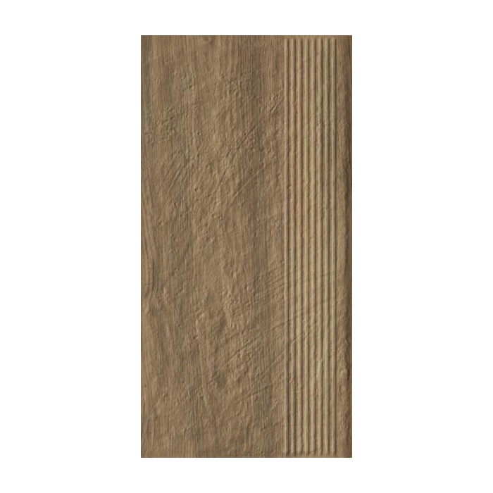 Paradyż Carrizo Wood Stopnica Prosta Struktura Mat 30,0x60,0