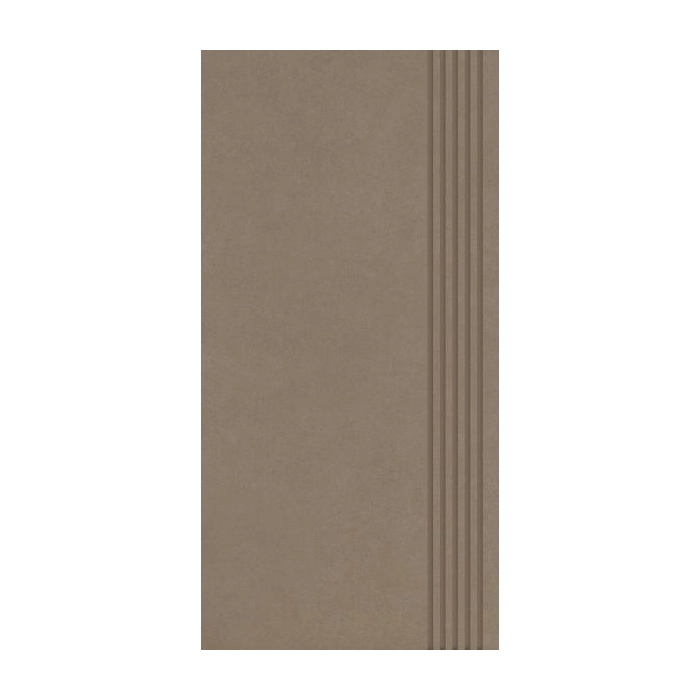 Paradyż Intero Mocca Stopnica Prosta Nacinana Mat. 29,8x59,8