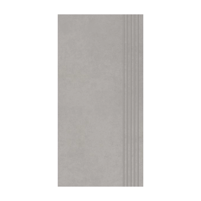 Paradyż Intero Silver Stopnica Prosta Nacinana Mat. 29,8x59,8