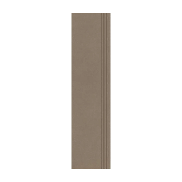 Paradyż Intero Mocca Stopnica Prosta Nacinana Mat. 29,8x119,8