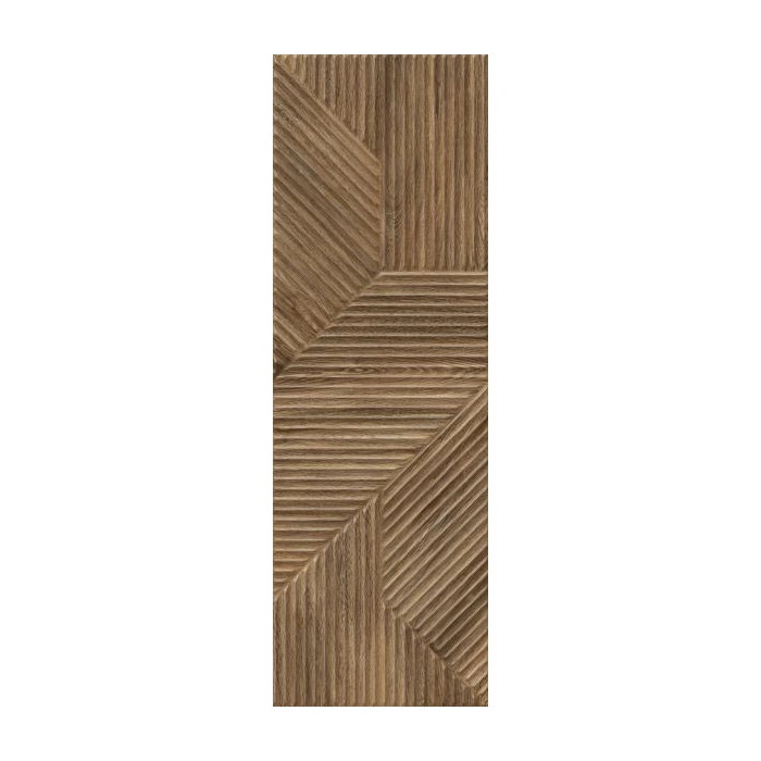 Paradyż Woodskin Brown Ściana A Struktura Rekt. 29,8x89,8