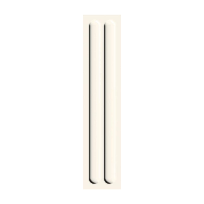 Paradyż Monpelli White Cegiełka Struktura D Połysk 6,5X29,8