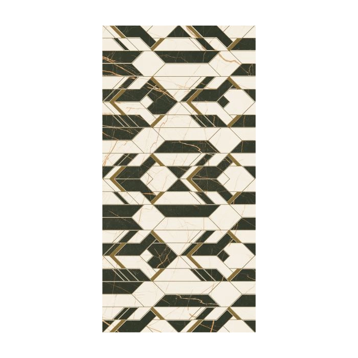 Paradyż Fancy White Inserto Połysk 30x60