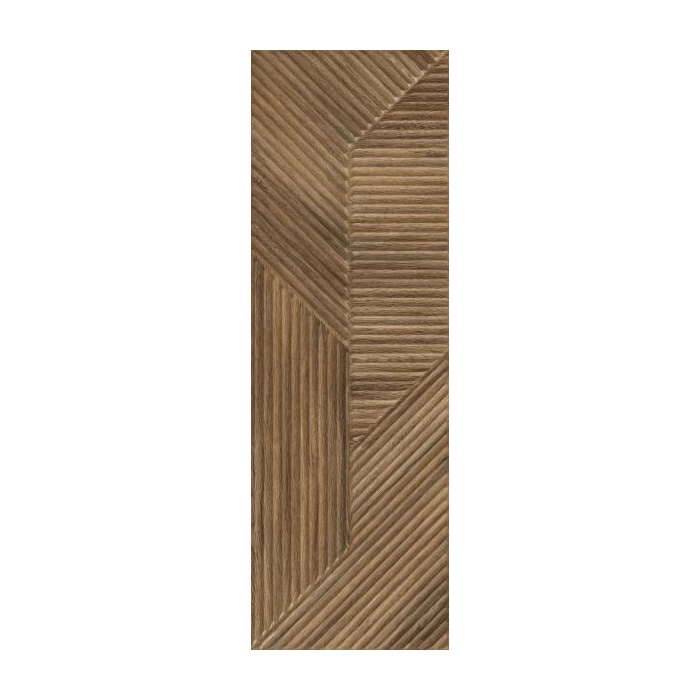 Paradyż Woodskin Brown Ściana B Struktura Rekt. 29,8x89,8