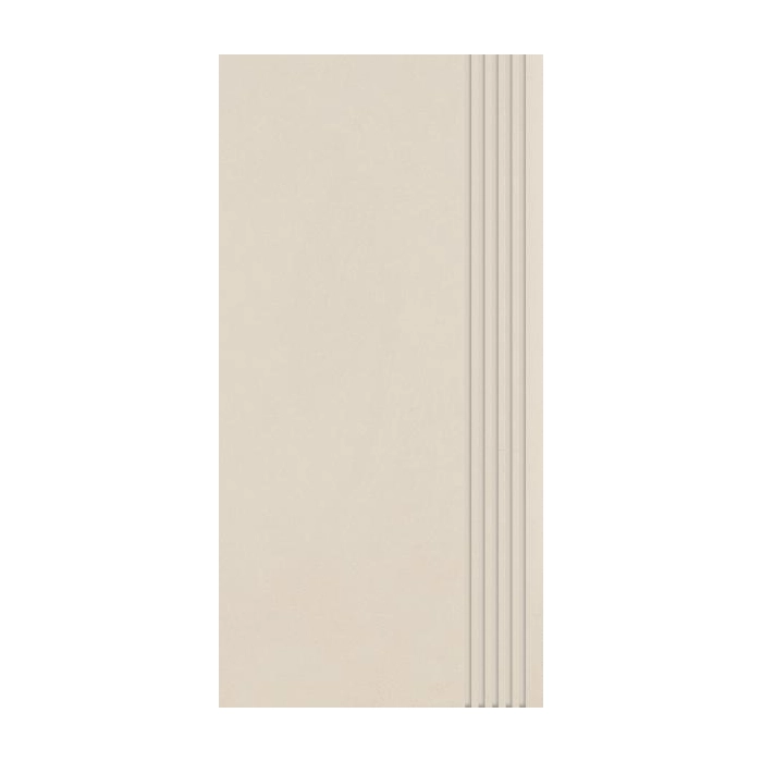 Paradyż Intero Bianco Stopnica Prosta Nacinana Mat. 29,8x59,8