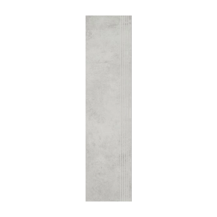 Paradyż Scratch Bianco Stopnica Prosta Nacinana Półpoler 29,8x119,8