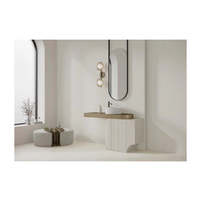 Paradyż Pure Cathedral White Struktura B Mat Rekt. 39,8x119,8