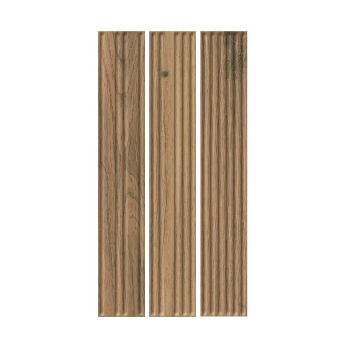 Paradyż Carrizo Wood Elewacja Struktura Stripes Mix Mat 40,0x6,6