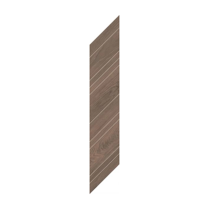 Paradyż Wildland Dark Dekor Chevron Prawy 14,8x88,8