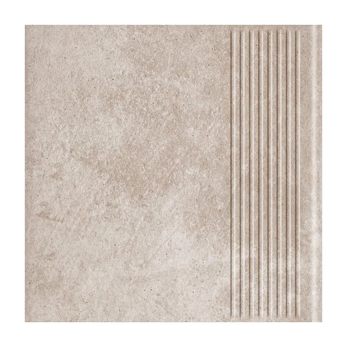 Paradyż Viano Beige Stopnica Prosta 30x30