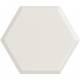 Paradyż Woodskin Bianco Heksagon Struktura A Ściana 19,8x17,1
