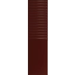 Tubądzin Płytka ścienna Groove burgundy 2 gloss STR 29,8x7,8x1