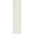 Tubądzin Płytka ścienna Groove white sugar 1 STR 29,8x7,8x1
