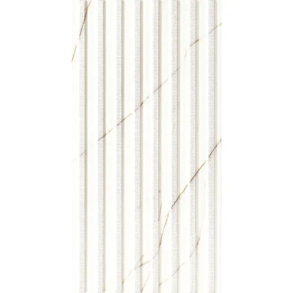 Tubądzin Dekor ścienny Sable white STR 30,8x60,8