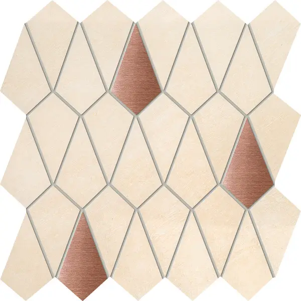 Tubądzin Mozaika ścienna Pistis 27,9x27,6