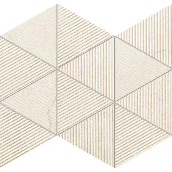 Tubądzin Mozaika ścienna Clarity beige 32,8x25,8