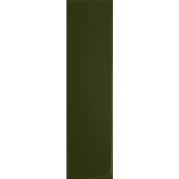 Tubądzin Płytka ścienna Groove olive gloss 29,8x7,8x1