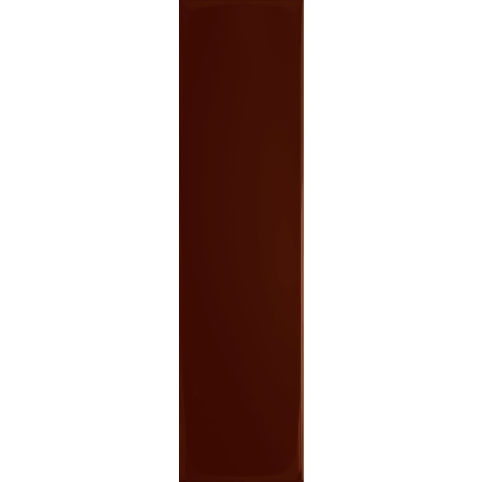 Tubądzin Płytka ścienna Groove burgundy gloss 29,8x7,8x1