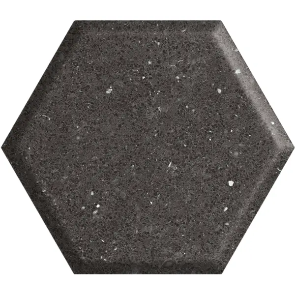 Paradyż Space Dust Nero Heksagon Struktura A Ściana 19,8X17,1