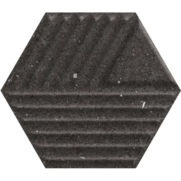 Paradyż Space Dust Nero Heksagon Struktura C Ściana 19,8X17,1