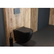 Oltens Gulfoss szczotka do WC stojąca czarny mat 82001300