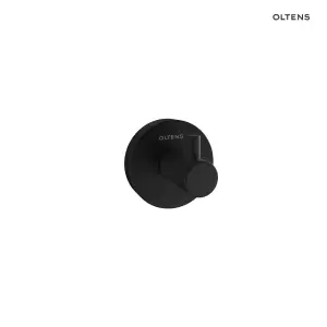 Oltens Gulfoss haczyk na ręcznik czarny mat 80008300