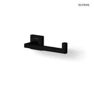 Oltens Tved uchwyt na papier toaletowy czarny mat 81105300