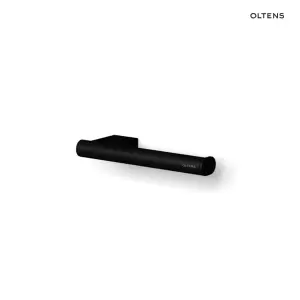 Oltens Vernal uchwyt na papier toaletowy czarny mat 81108300