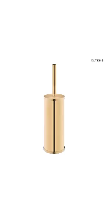 Oltens Gulfoss szczotka do WC stojąca złoto szczotkowane 82001810