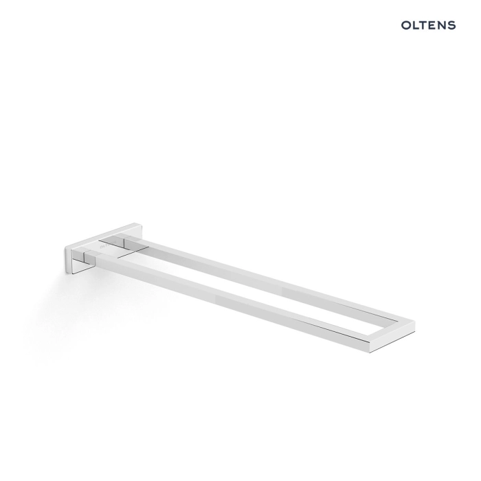 Oltens Tved wieszak na ręcznik 40 cm podwójny chrom 80108100