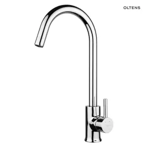 Oltens Molle bateria kuchenna stojąca chrom 35200100