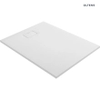 Oltens Bergytan brodzik prostokątny 120x90 cm RockSurface biały 15104000