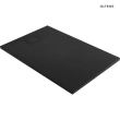 Oltens Bergytan brodzik prostokątny 140x90 cm RockSurface czarny mat 15107300