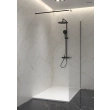 Oltens Bergytan brodzik prostokątny 100x90 cm RockSurface biały 15101000