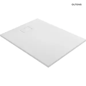 Oltens Bergytan brodzik prostokątny 120x90 cm RockSurface biały 15104000