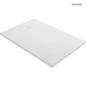 Oltens Bergytan brodzik prostokątny 140x90 cm RockSurface biały 15107000