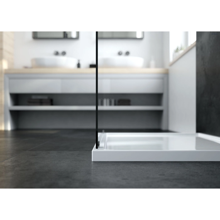 Oltens Superior brodzik prostokątny 120x70 cm akrylowy biały 15001000