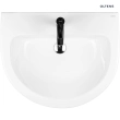 Oltens Vernal umywalka 56x45 cm wisząca biała 41002000