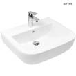 Oltens Vernal umywalka 56x45 cm wisząca biała 41002000